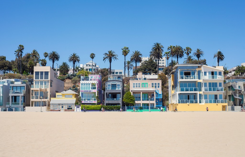 Santa Monica Beach Houses