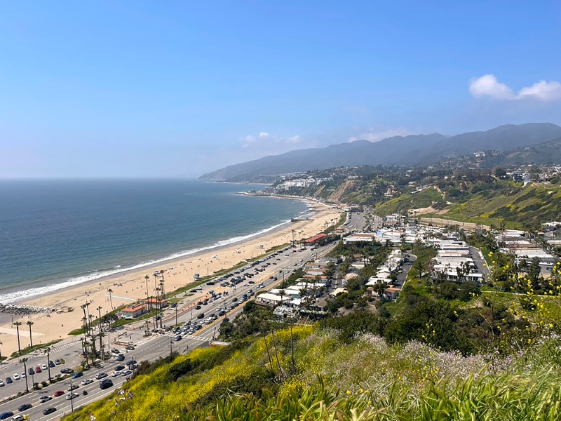Pacific Palisades Aerial View