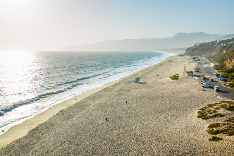 Malibu beachside community 