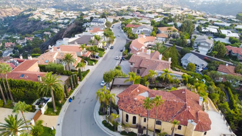 Pacific Palisades Aerial View