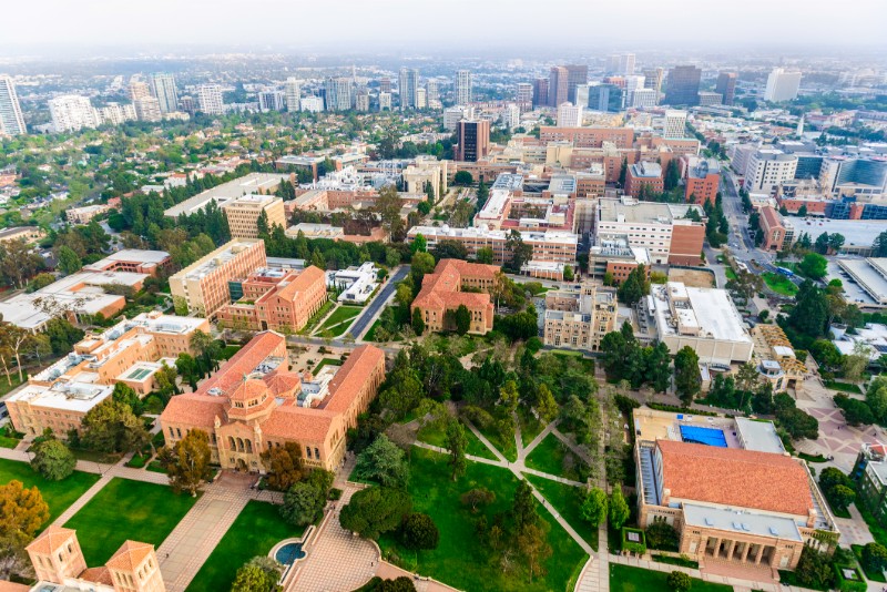 UCLA Aerial View
