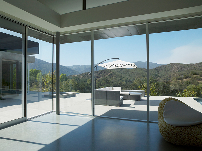 interior of modern living