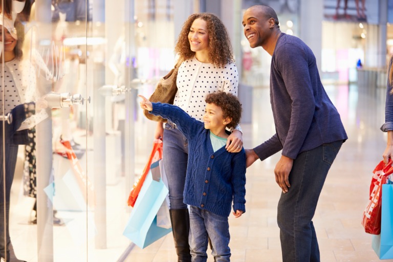 family shopping